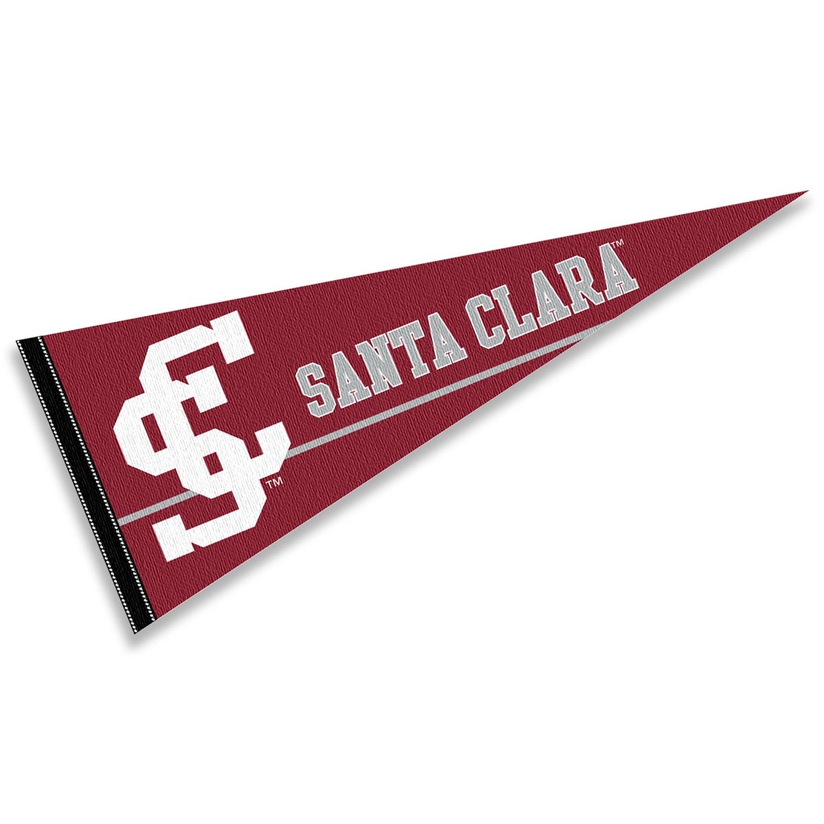 Santa Clara Broncos 12x30 Felt Pennant