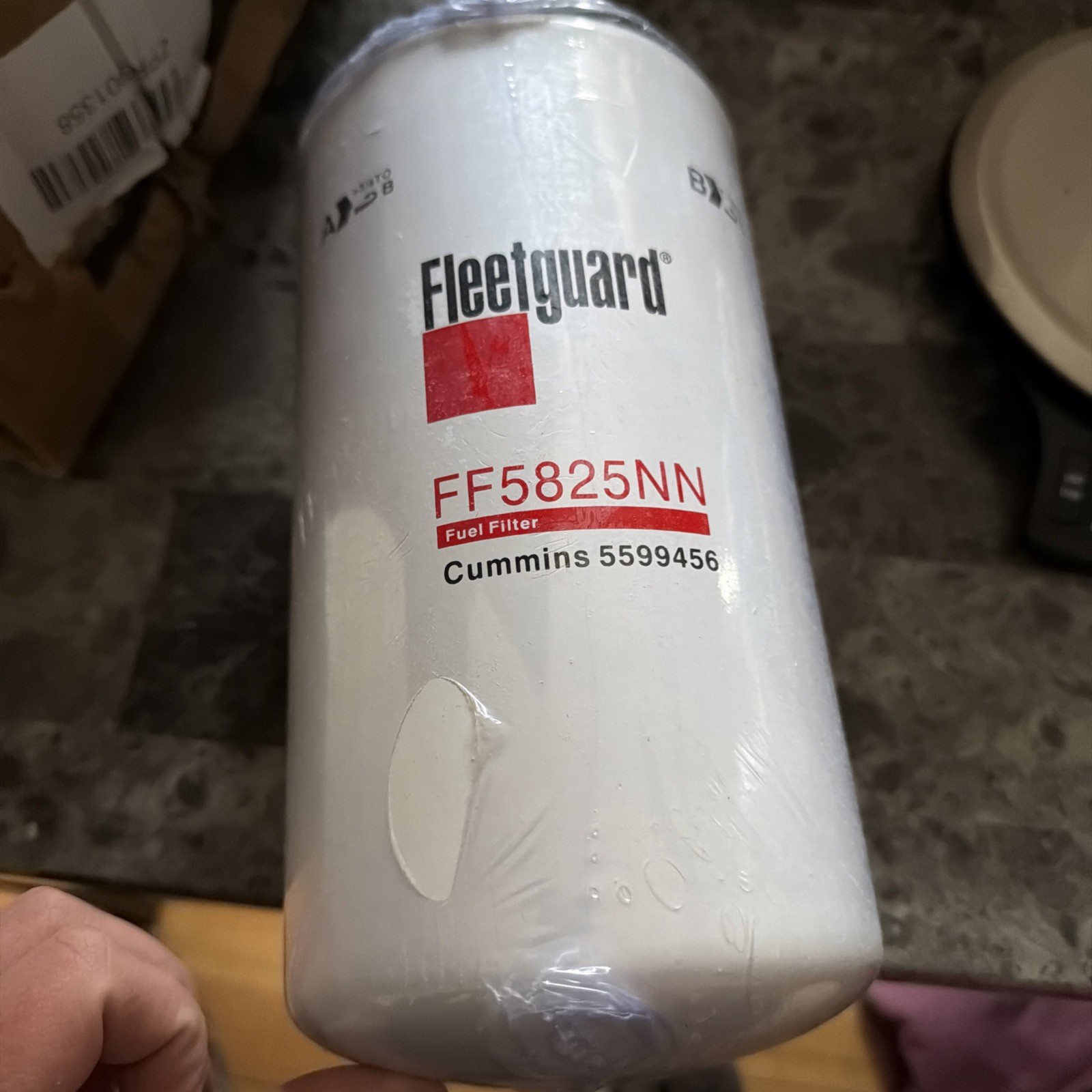 1 Pack FF5825NN Fuel Filter NanoNet X15 For Cummins Genuine Fleetguard 5599456