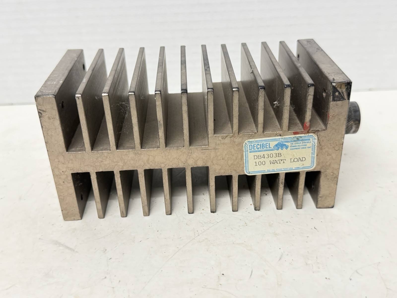 Decibel DB4303B Dummy Load 100 Watt Ham Radio Comms AS-IS Clean Condition USA