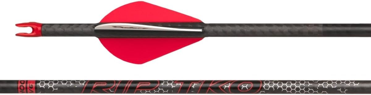 Victory Archery RIP TKO .204" 250 Spine Arrow Vane Fletched 6Pk Sport .006