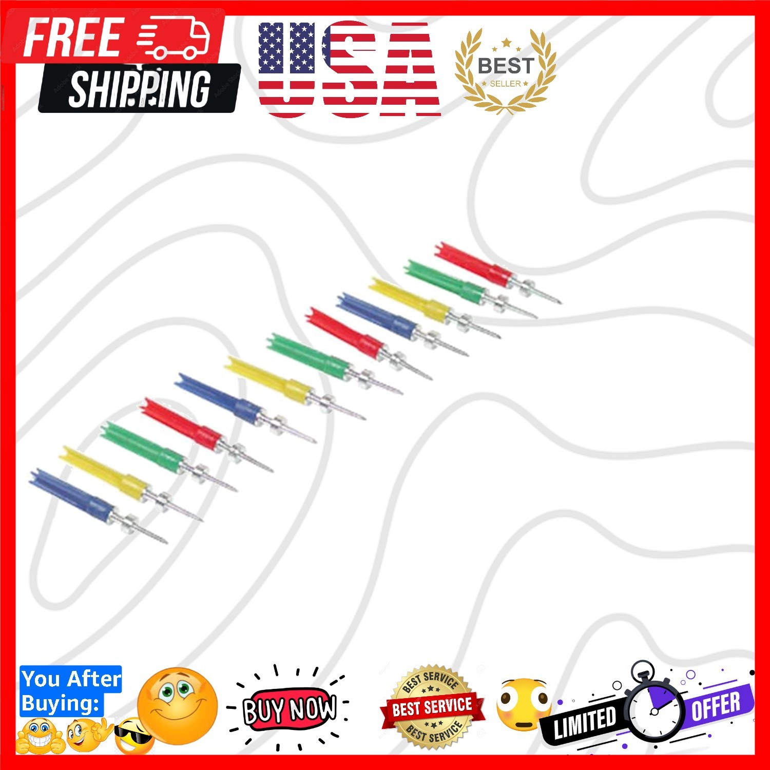 Airgun Bolts, 12ct