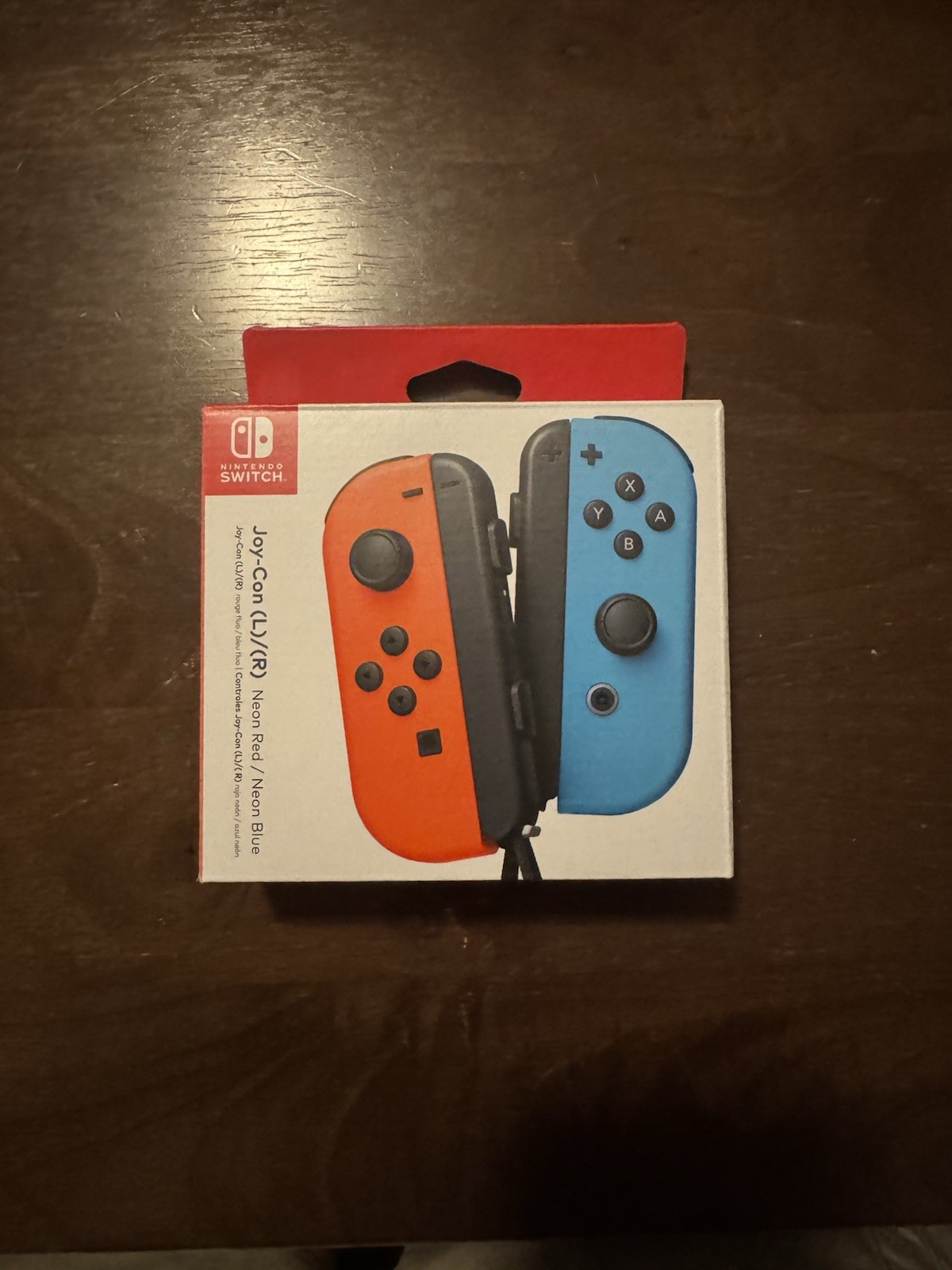 Nintendo Switch Joy-Con Pair Neon Red and Neon Blue Brand New