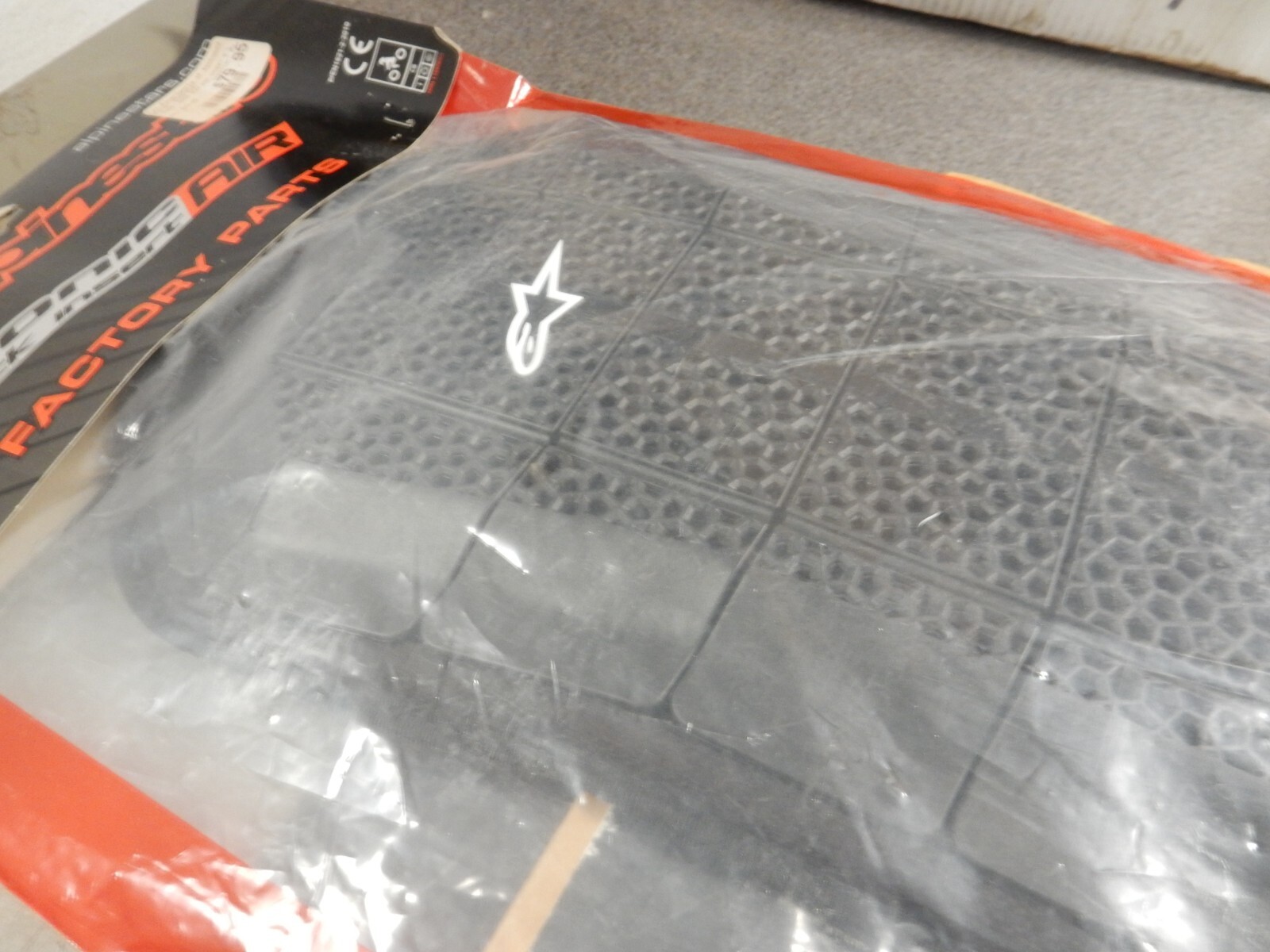 NOS Alpinestars Bionic Back Protector Air Insert 6504111