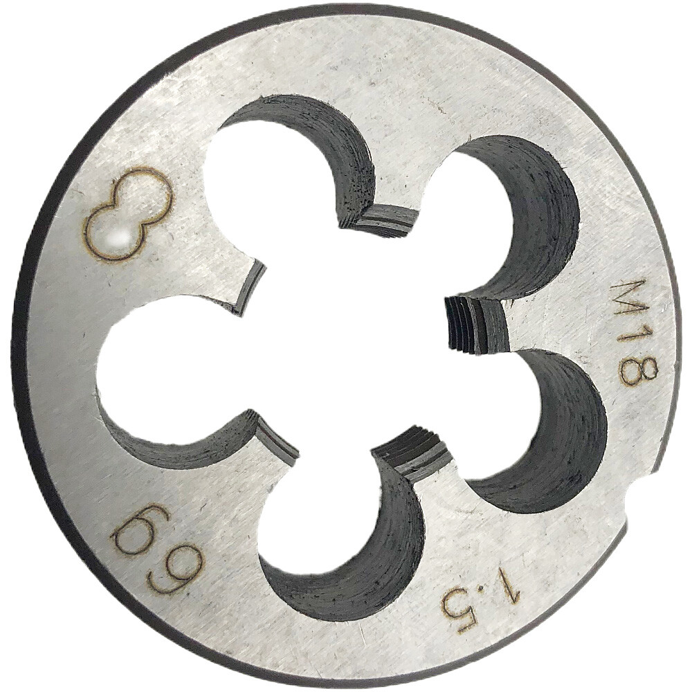HSS M18 x 1.5 Die Thread RH High Speed Steel Right
