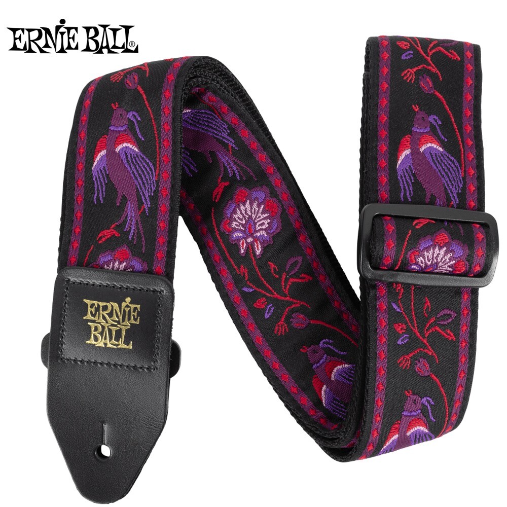 Ernie Ball P05360 Classic Jacquard Pleasant Pheasant Adjustable Guitar Strap