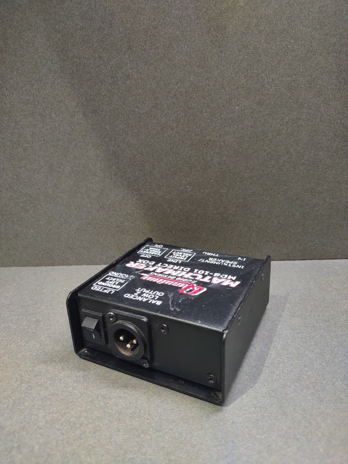 Quantum Audio MBD-101 Matchmaker Direct Box Works Great!