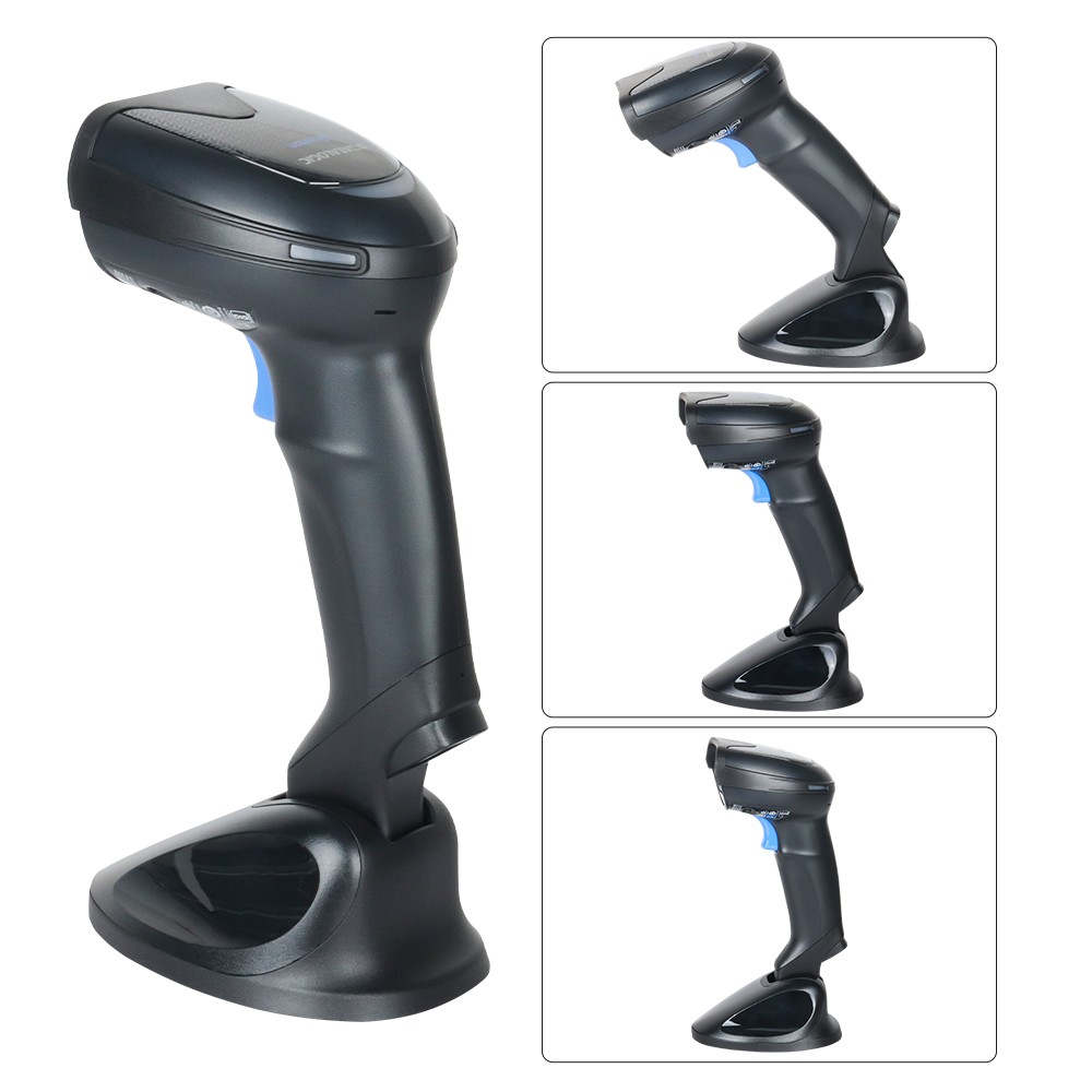 Datalogic 1D/2D Barcode Scanner Reader W/ Base Gryphon Handheld USB GD4590-BK-B