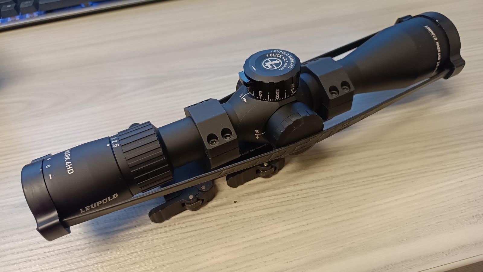 Leupold 183738 Mark 4HD 2.5-10x42 M5C3 TMR First Focal Plane FFP