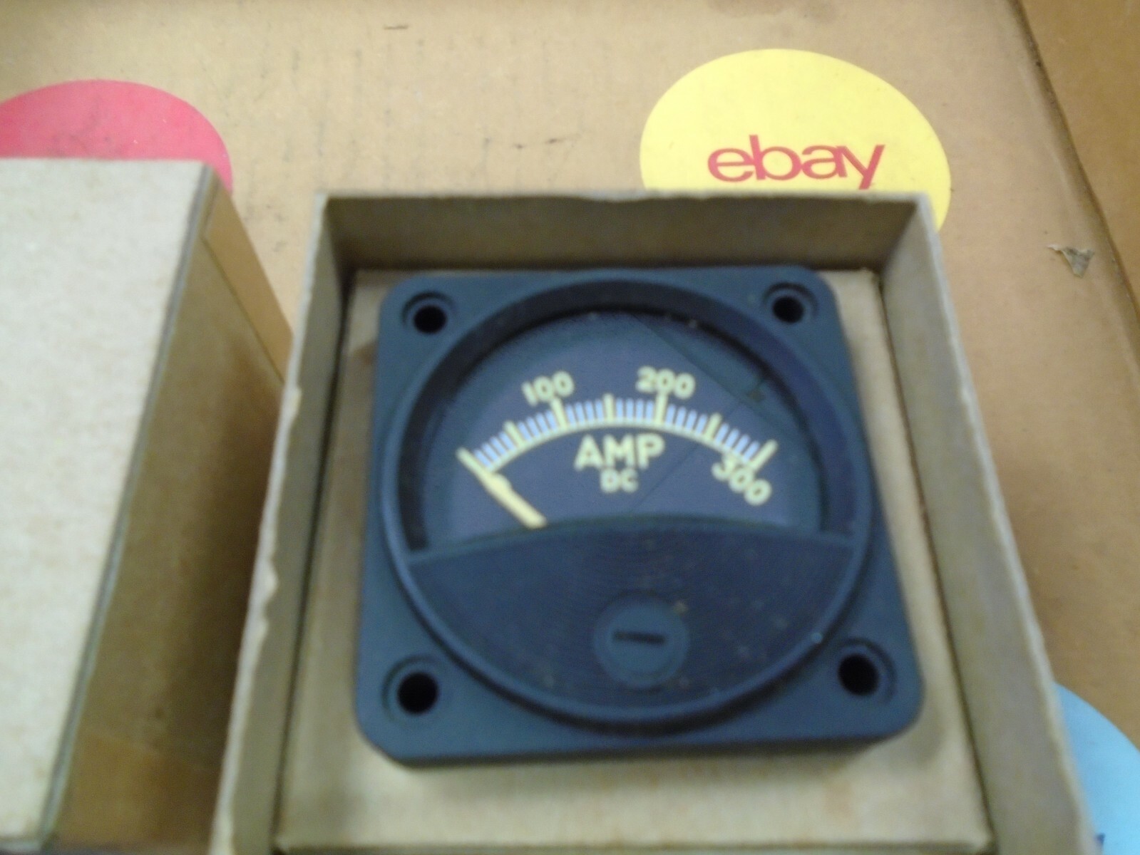 vintage aircraft 0-300 amp dc gauge general electric