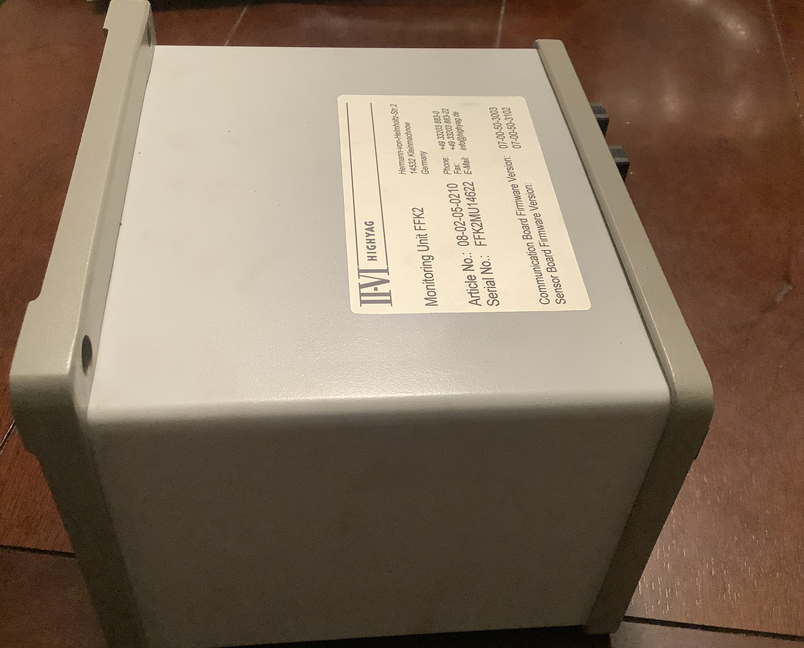 II-VI HIGHYAG Programmable PLC Module FFK2 Monitoring Unit