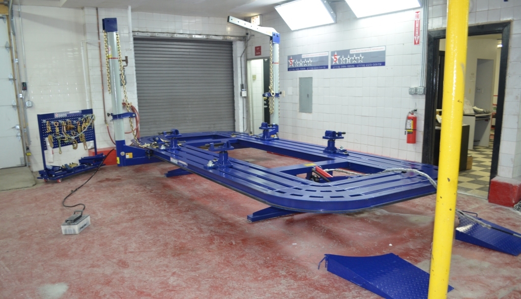 FREE DELIVERY NEW 20 FEET AUTO BODY FRAME MACHINE ALL INCLUDED  COMPLETE PCKG