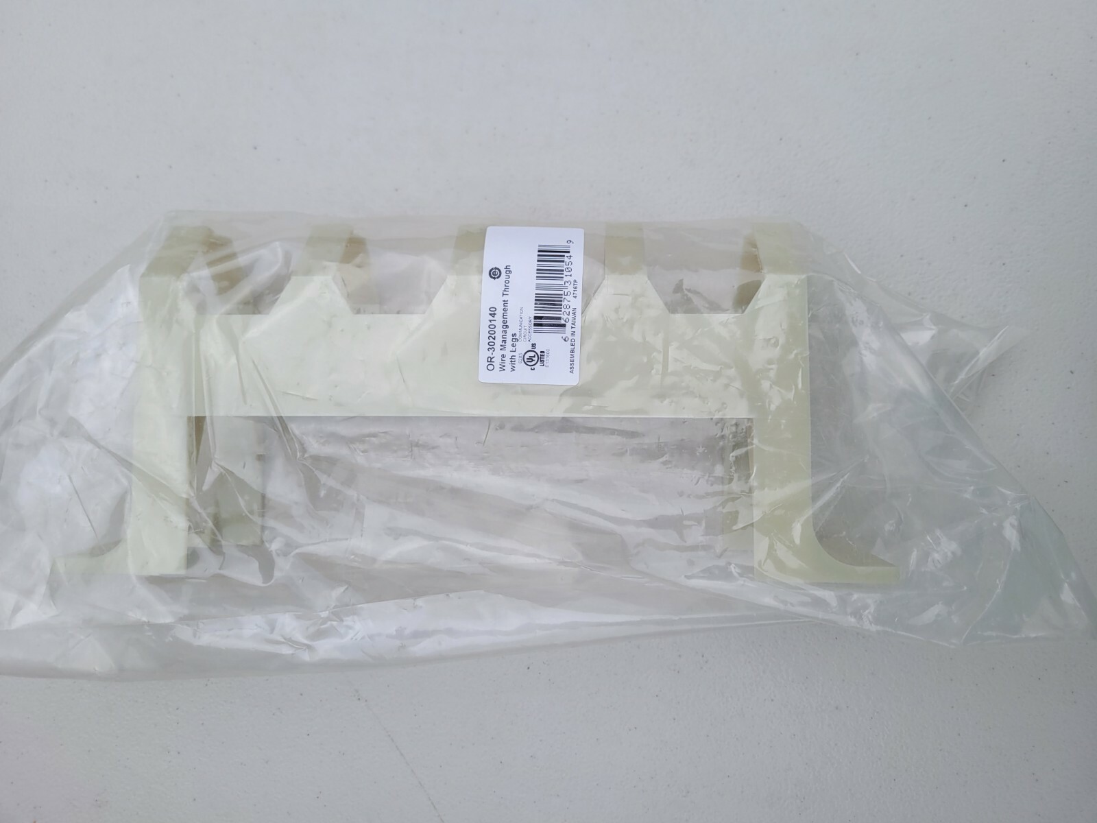 Ortronics 30200140 Jumper Trough W/ Legs 110 Style 2.69" H x 10.75" L x 4.69"