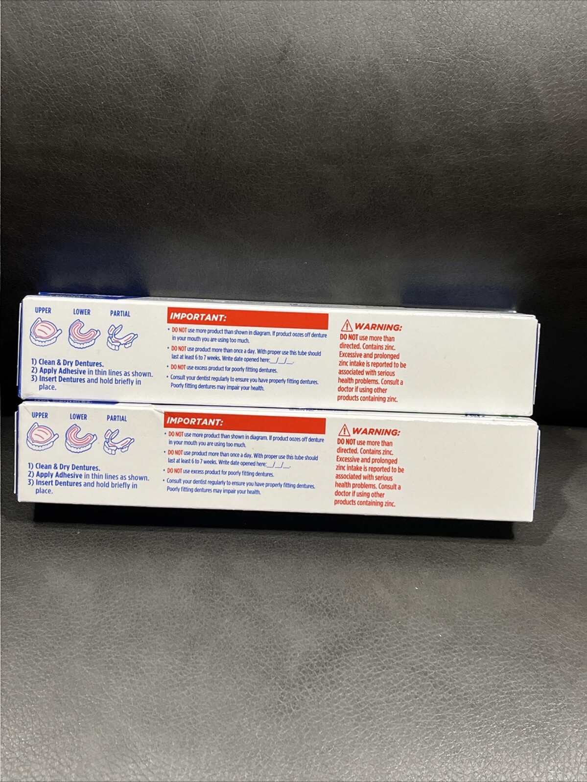 Fixodent Plus Scope Denture Adhesive Cream 2.Oz 2 Pack