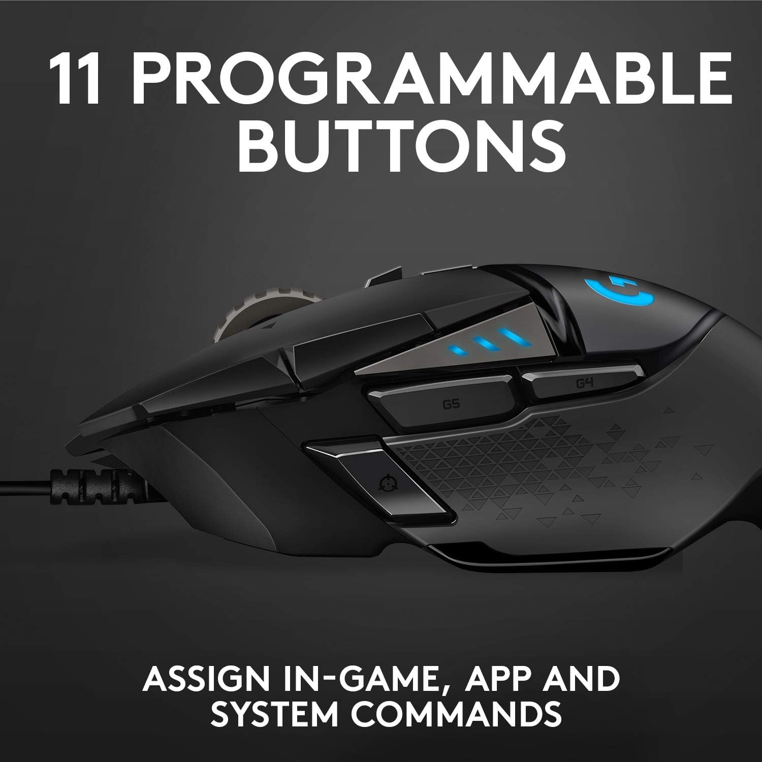 Logitech G502 HERO High Performance Wired Gaming Mouse, - Scratch & Dent