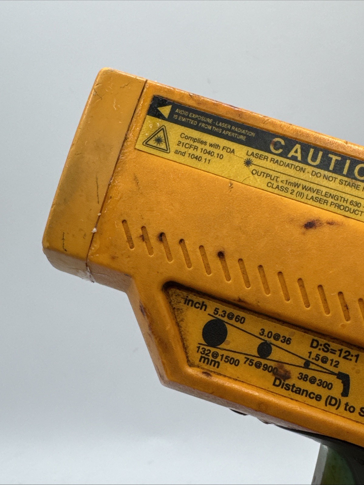 Fluke 63 IR Thermometer Tested Includes Battery