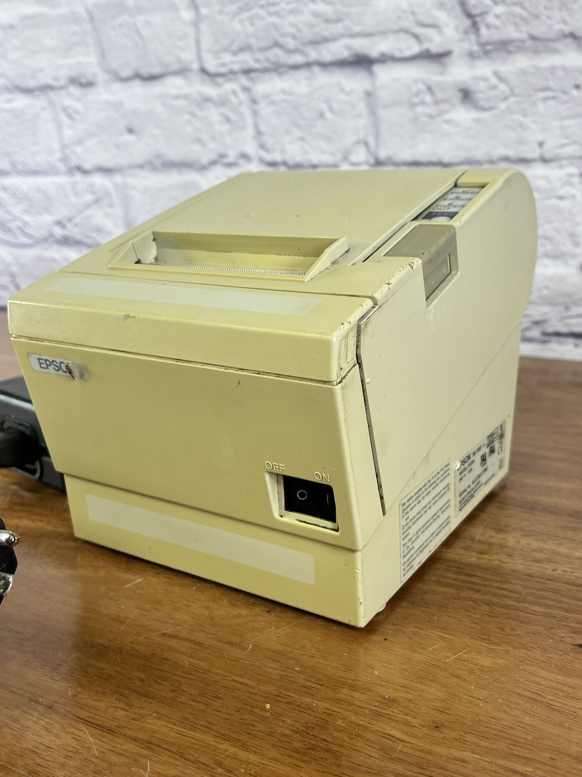 Epson TM-T88P M129A POS Compact Thermal Receipt Printer Parallel with AC Adapter