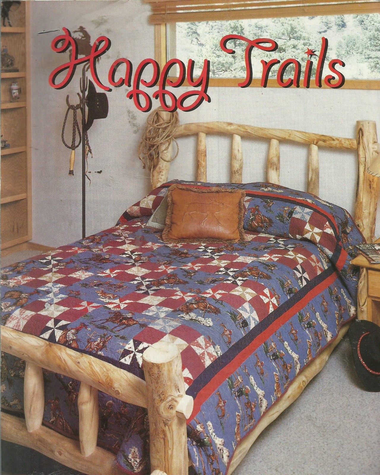 F0088 HAPPY TRAILS QUILT PATTERN/INSTRUCTIONS