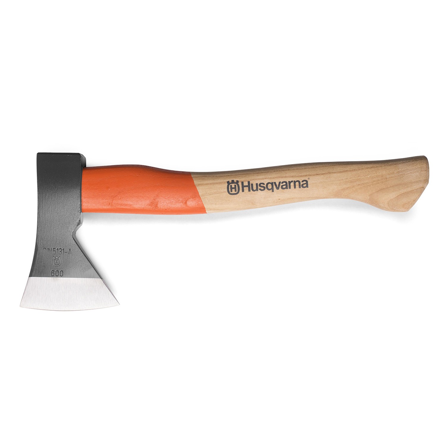 Husqvarna 14-Inch Felling Axe with Ash Wood Handle and Forged Steel Axe Head