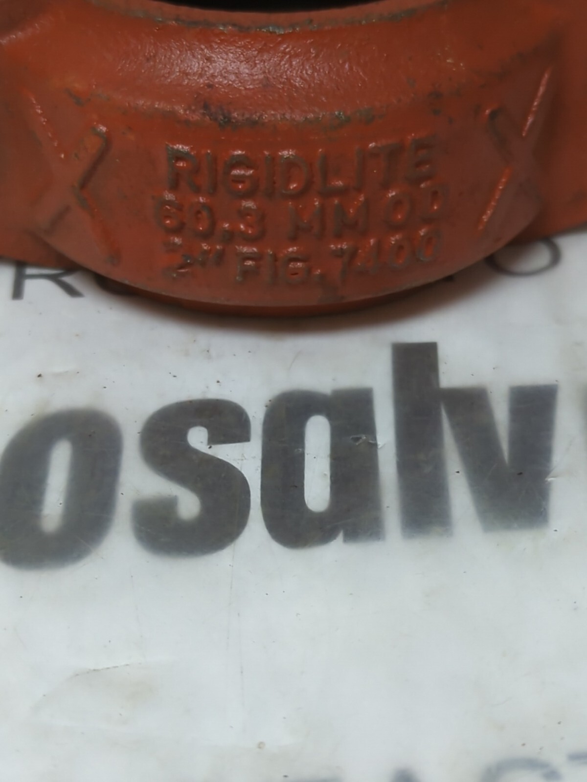 RIGIDLITE,FIG 7400,2 INCH PIPE COUPLING NOS