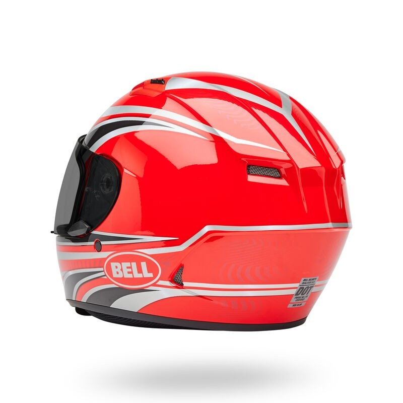 Bell Qualifier Motorcycle Helmets Conduit Red/Silver XL