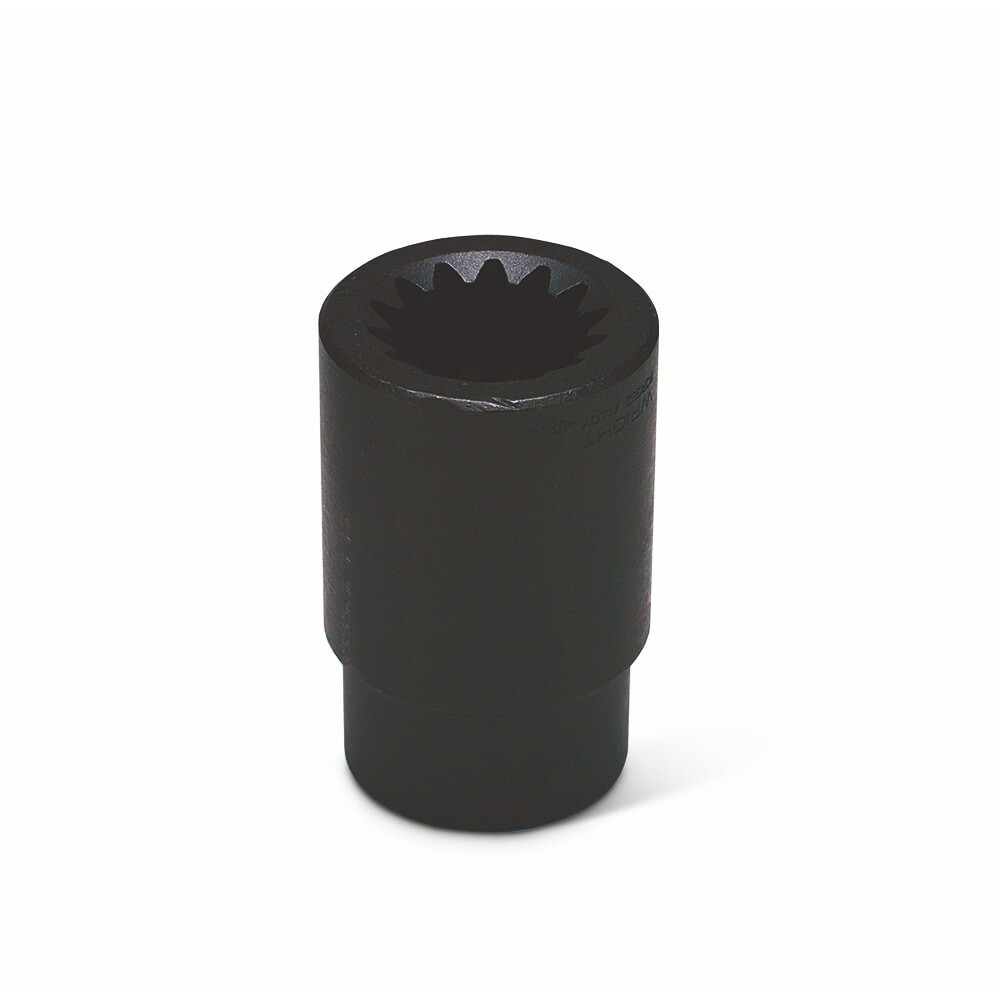 Wright Tool 5934 #5 Spline Drive 6-Point Deep Impact Socket SAE 1-1/16"
