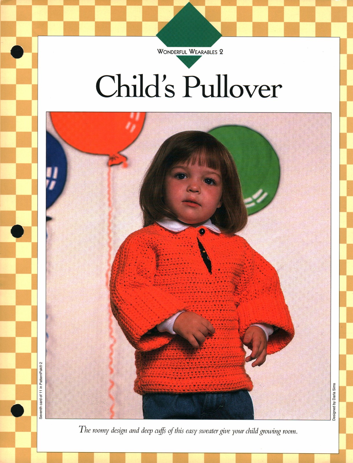 Child's Pullover - Wonderful Wear 2 | Vanna Crochet Faves 85020-G