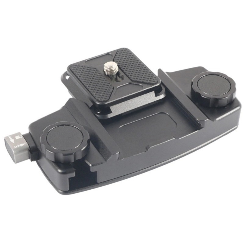 Heavy Duty Aluminum Backpack Camera Clip Mount Strap Clamp Universal Quick