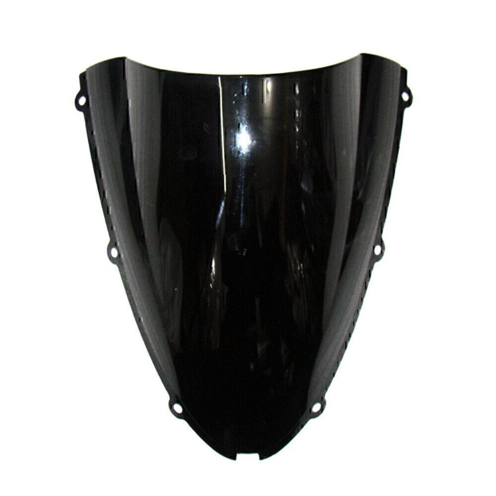 Windshield Wind FLy Screen For Kawasaki Ninja ZX6R 636 2006-2007 ZX10R Black