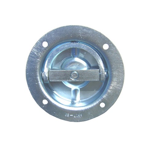 Pit Posse 11007 Cargo Trailer Recessed Rotating D Ring Floor Rope Anchor
