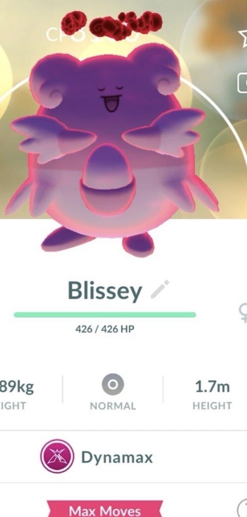 ⚙️⭐️Dynamax Blissey Level 50 Pokémon Trade⭐️⚙️ Go 2 Charge, Max Moves Unlocked