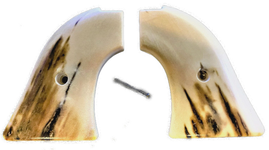 Fits Heritage Arms Rough Rider GRIPS .22 & .22 MAG faux Mammoth tusk Gripsi