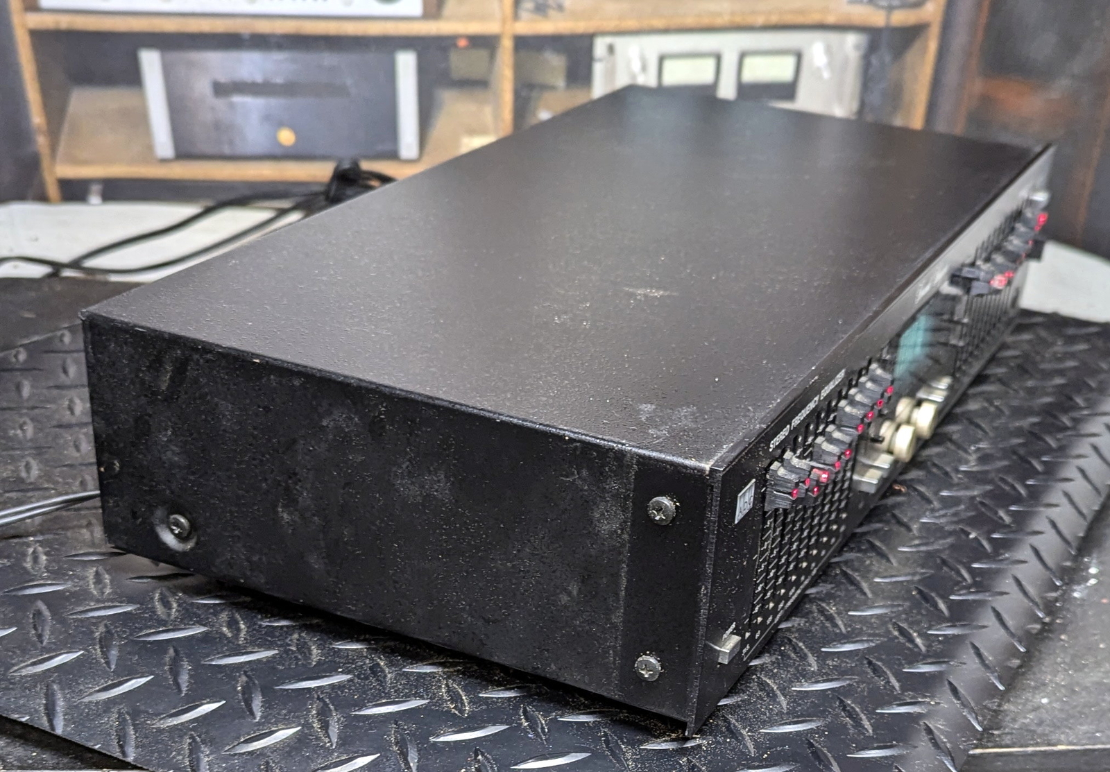 ADC Sound Shaper SS-315 equalizer with spectrum analyzer display