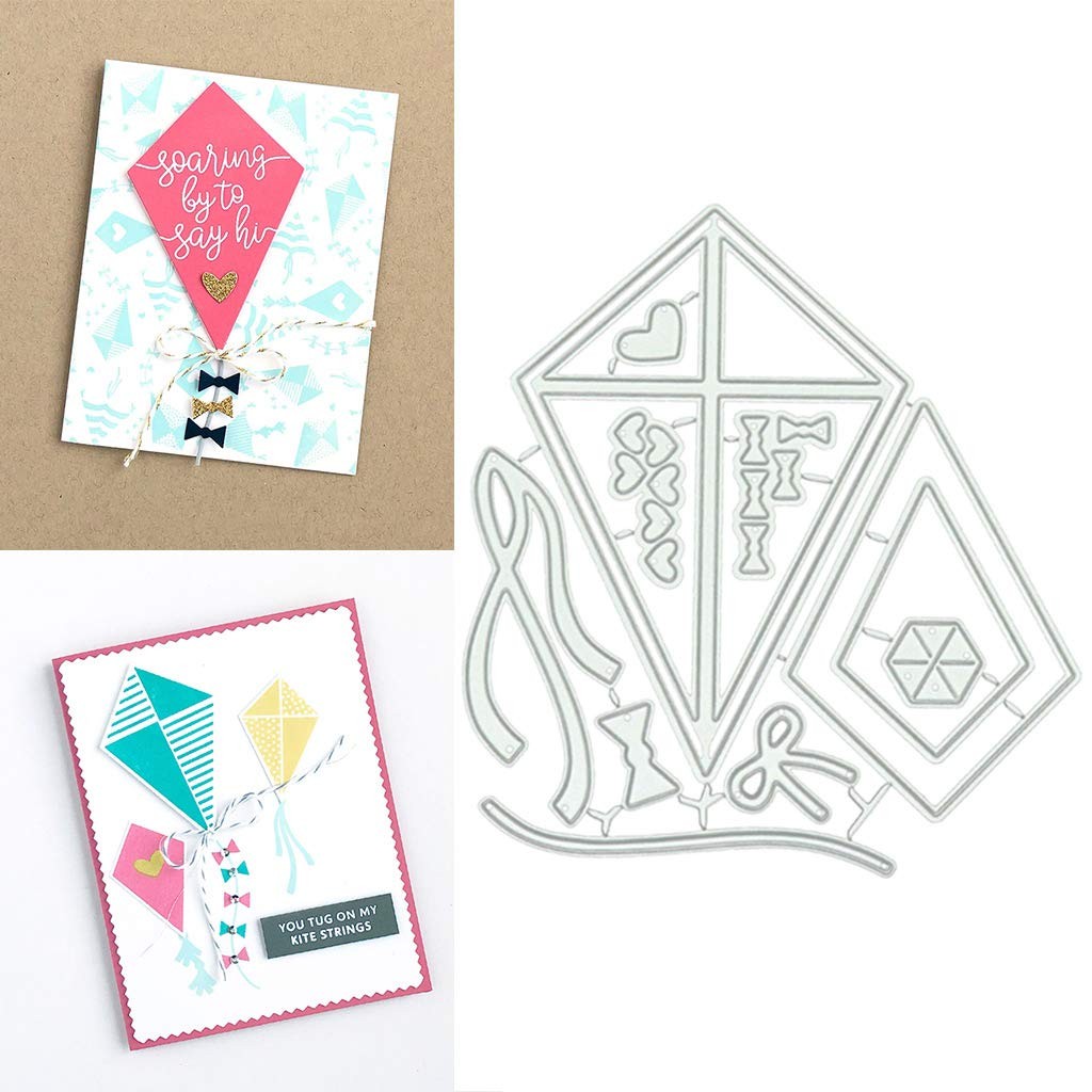 Paper Kite DIY Metal Die Cuts, Cutting Dies for Card Making