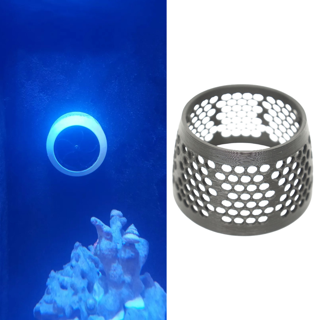 3D printed Jeboa Jecod DMP30 tank pump anemone guard ABS Wave Maker