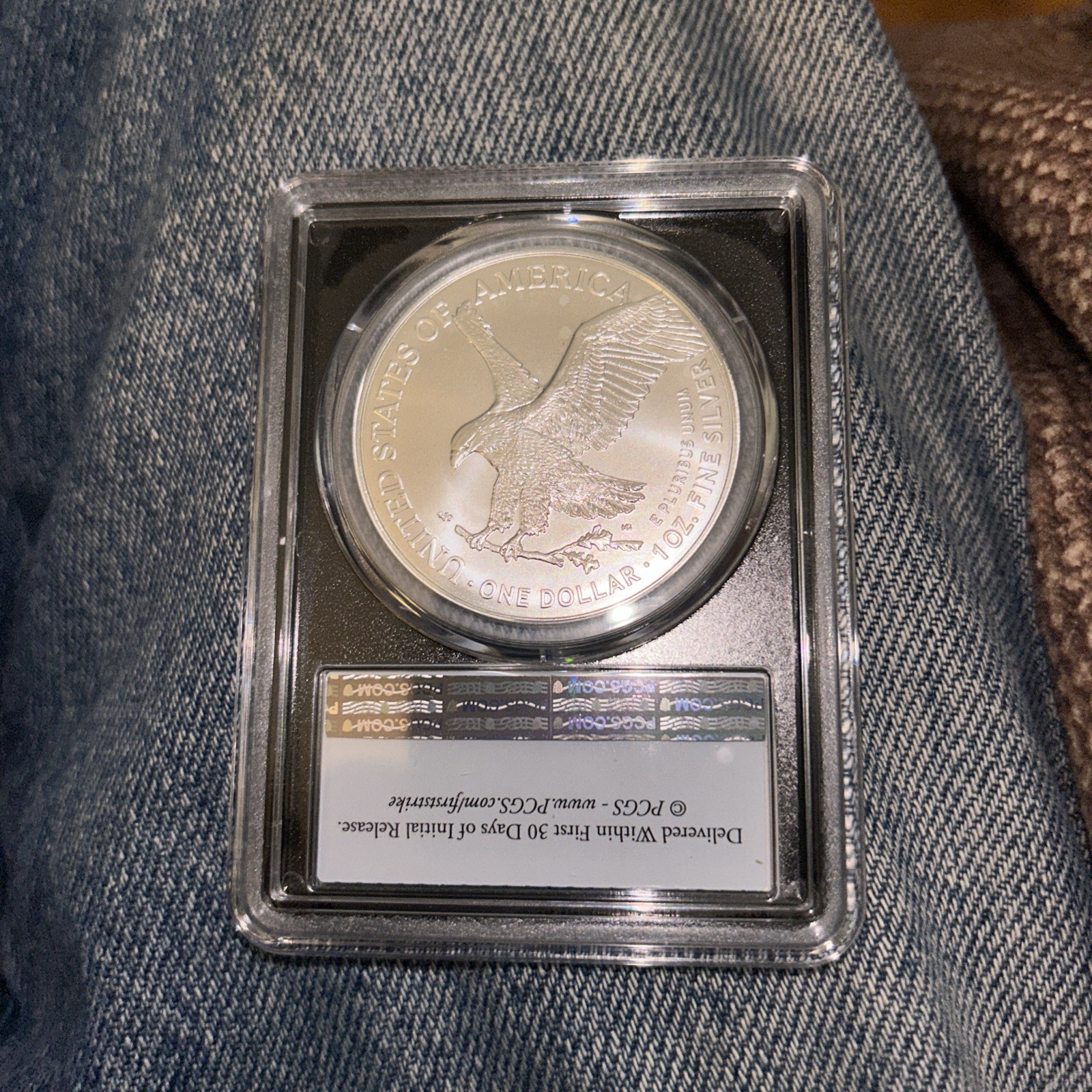 2026 $1 American Silver Eagle PCGS MS70 First Strike .999