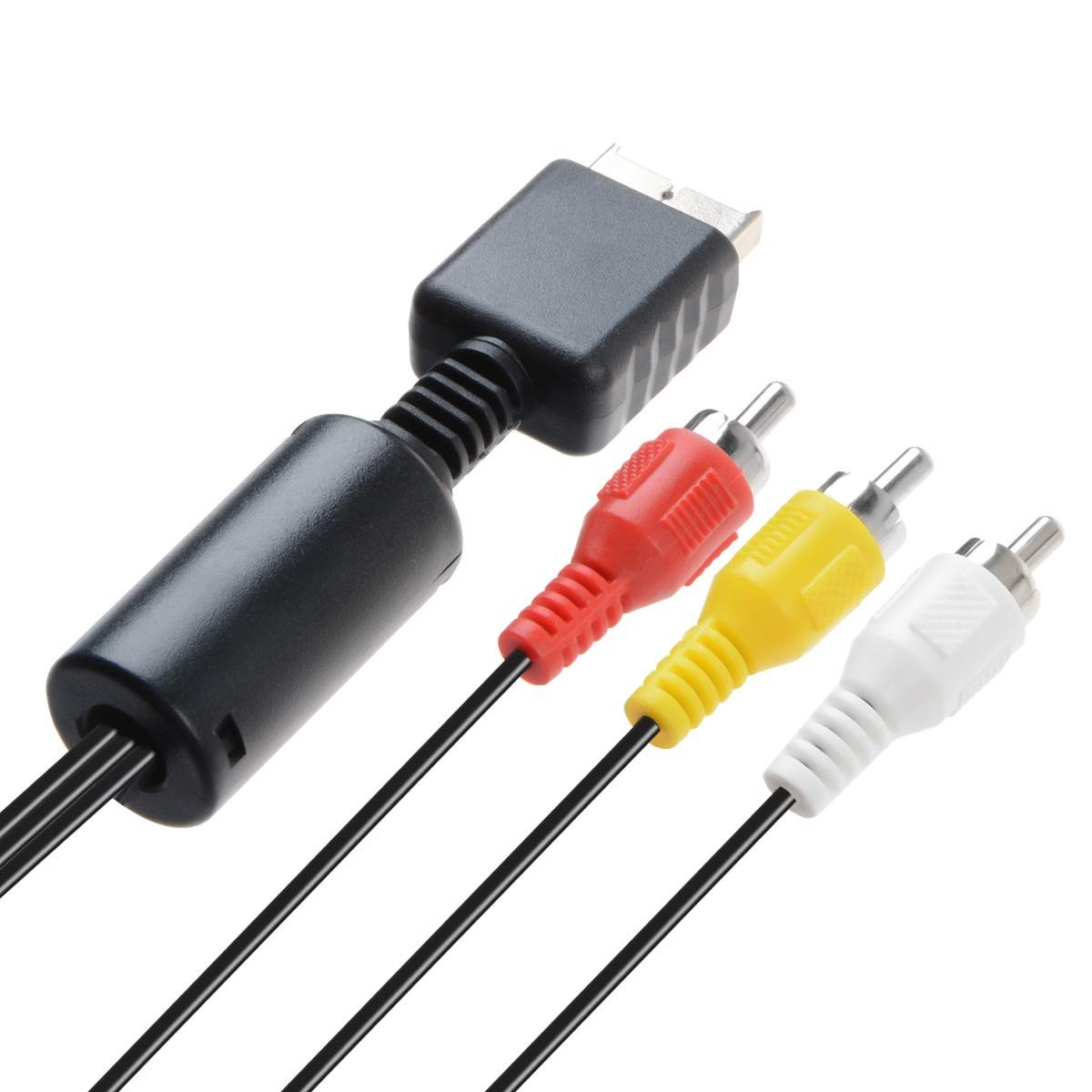 Universal 6FT RCA AV Cable - Connect Your PS1, PS2, PS3 to TV & Monitor