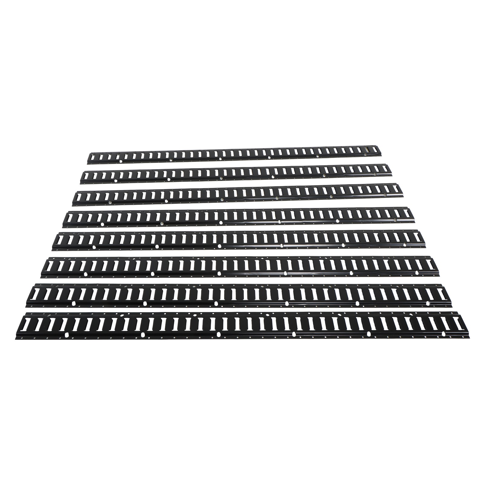 LABLT Heavy Loads Secure Cargo 8 Pcs 6' E Track Tie Down Enclosed Trailer Black