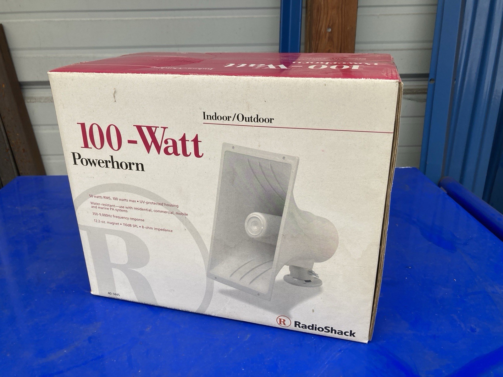 RadioShack Powerhorns 100W 40-1445 & 40W 40-1307 NEW & USED