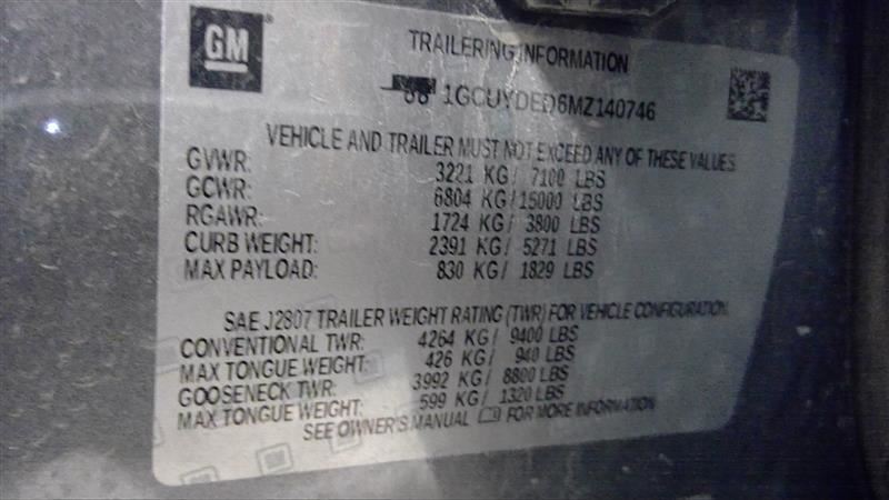 SILVRDO15 2021 Speedometer 3142350