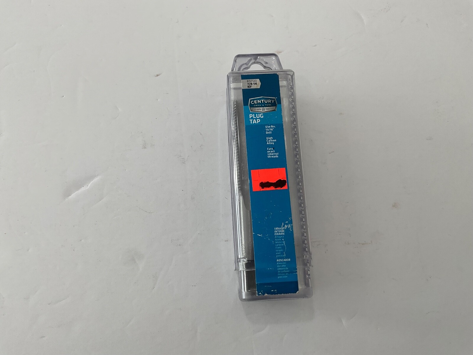 New Century Drill & Tool Co. 7/8”-14 NF plug tap #97120 made in Japan