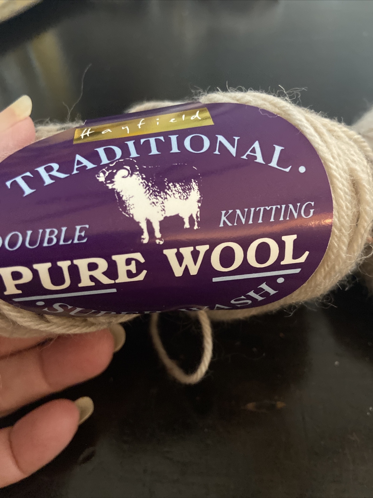 Wool Yarn Hayfield Traditional Superwash Double Knitting Pure Barra Tweed Lot 2