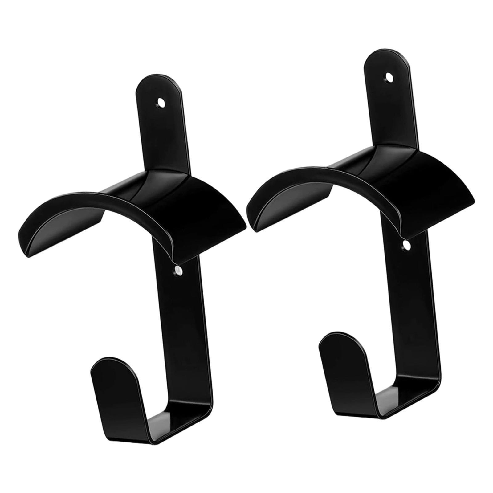 2Pcs Bridle Rack Saddle Racks Hanger with Screws Included Wall Mounted