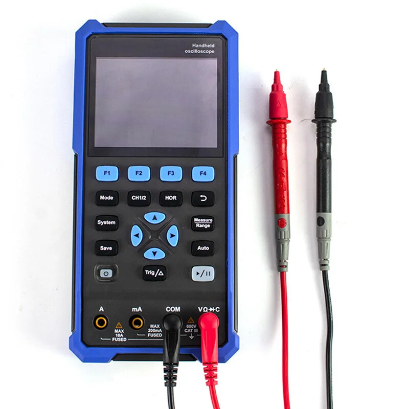 HDS2102S/HDS2202S Digital Oscilloscope 2-channel 200Mhz 1GSa/s Portable 3-in-1