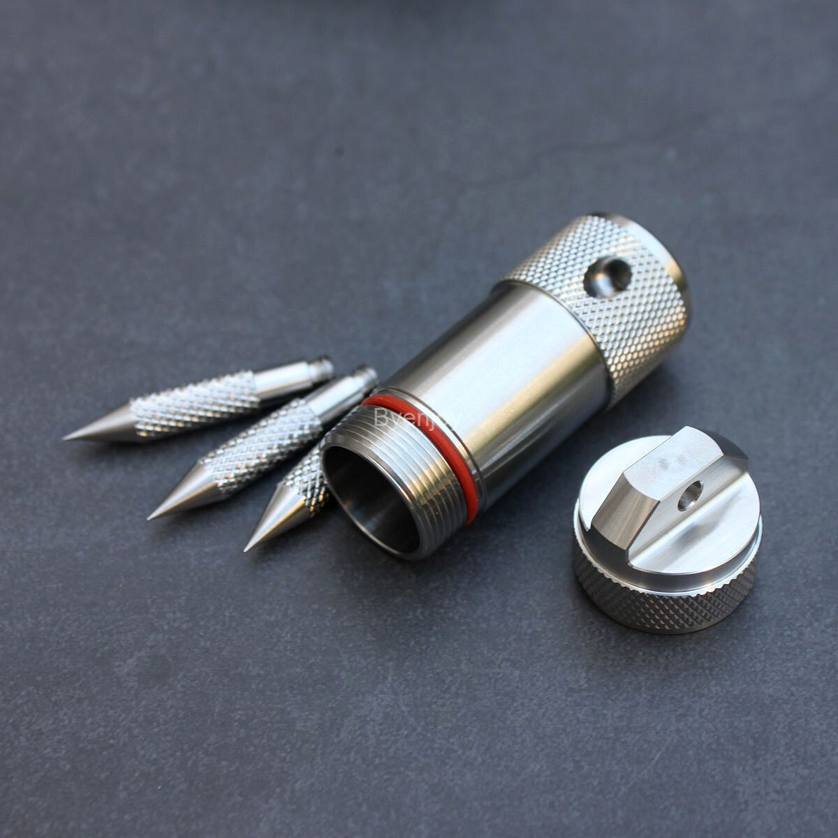 Throw Out Grappling Hook Capsule Waterproof Container Anchor Outdoor EDC Gift