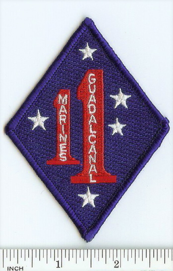 USMC 1st Marine Regiment color PATCH RCT-1 1st Marines IRAQ ! OIF ! Desert Storm