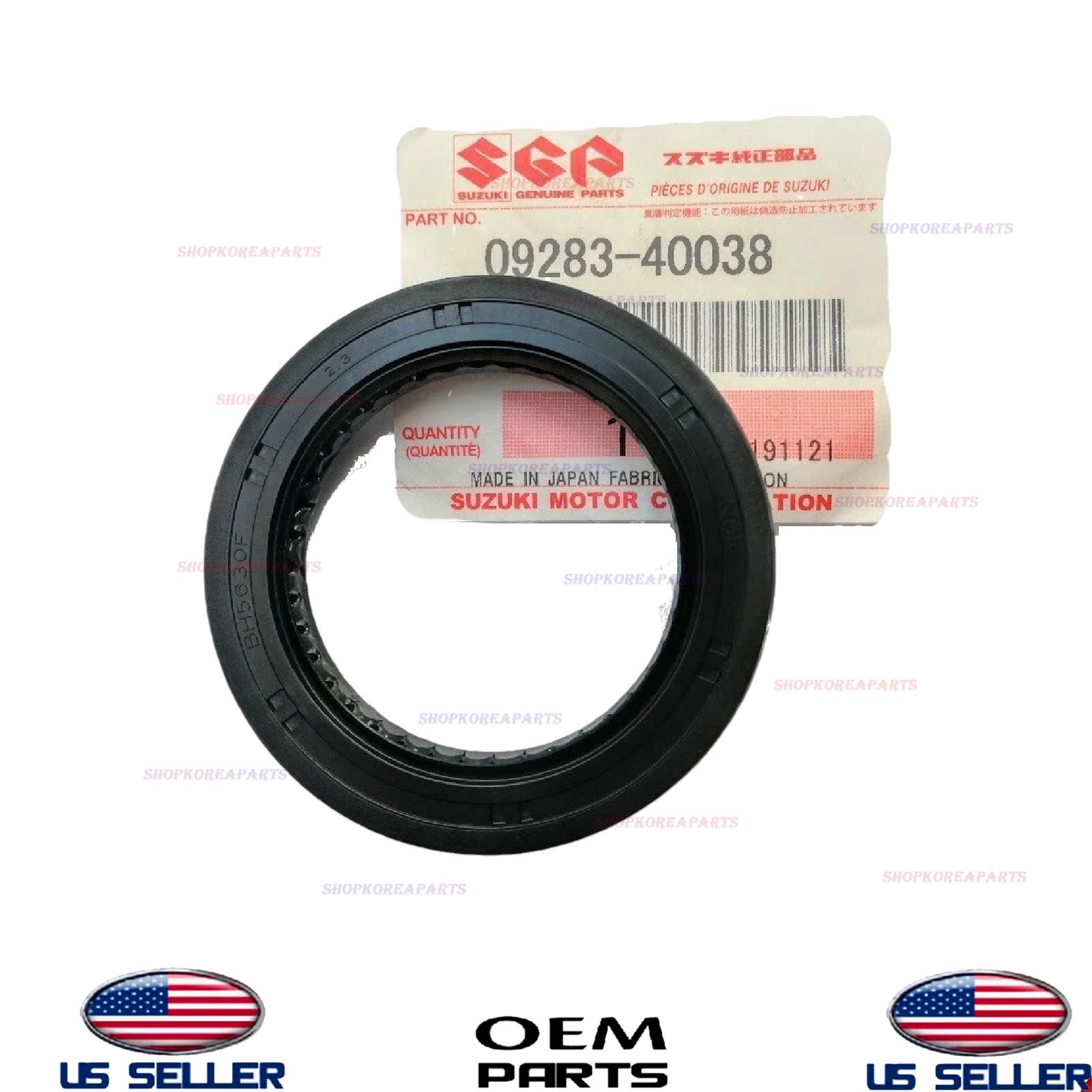 Genuine Transfer Case Output Shaft Seal 2007-2013 Suzuki SX4 Kizashi 40X58X9.8