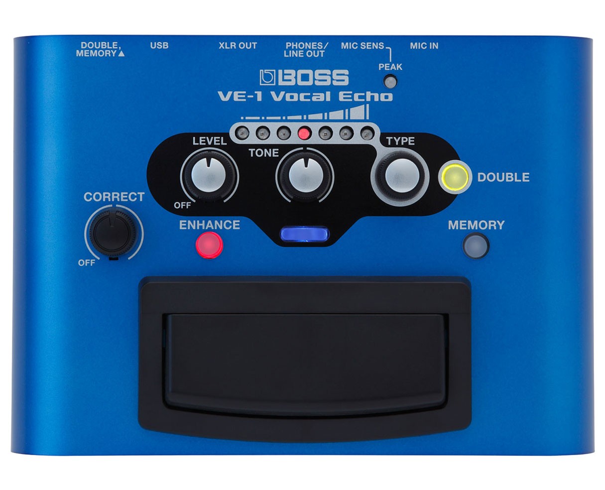 Boss VE-1 Vocal Echo Pedal - Open Box
