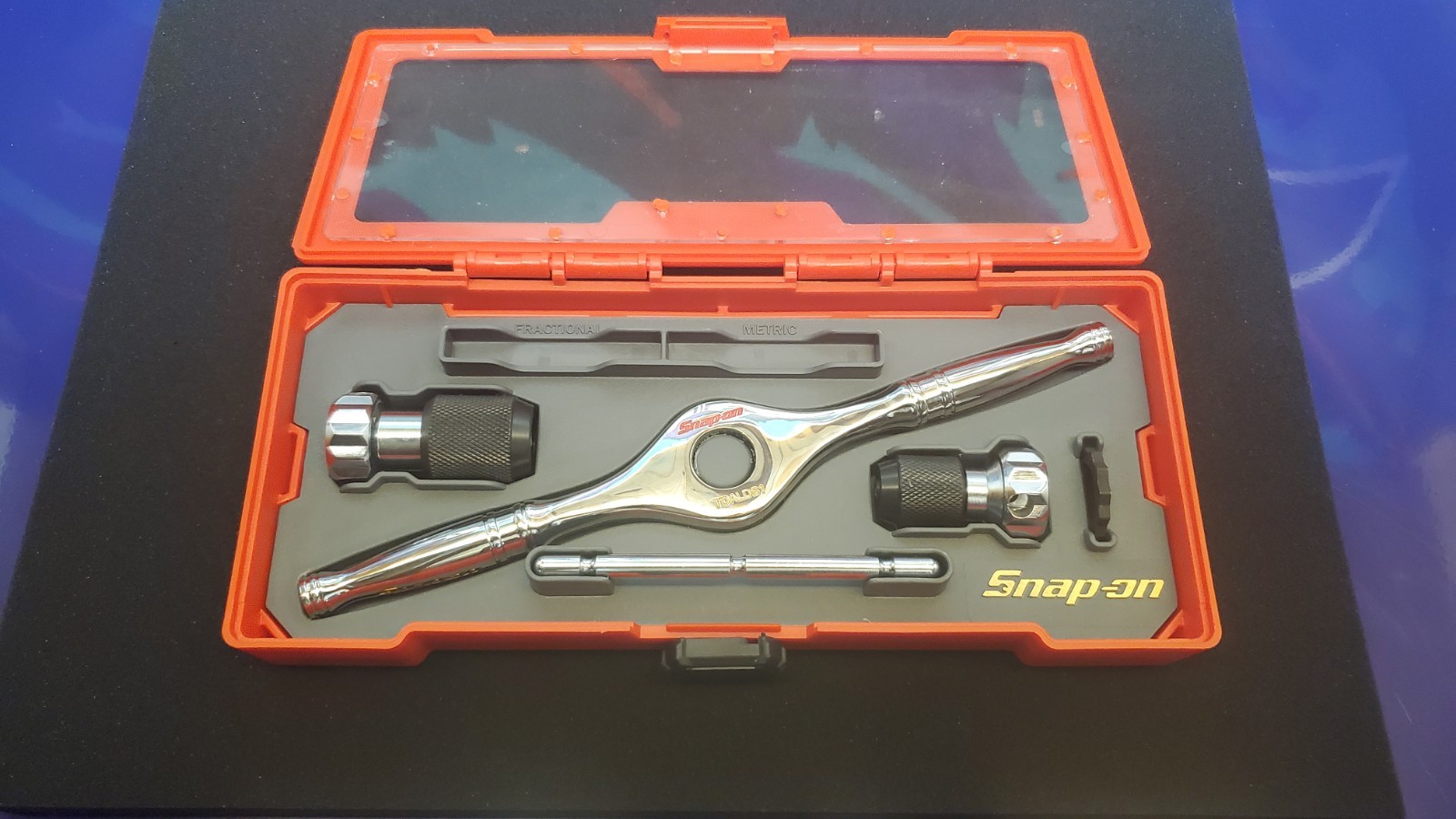 Snap-on 5 pc Tap and Die Drive Tool Set TDRSET