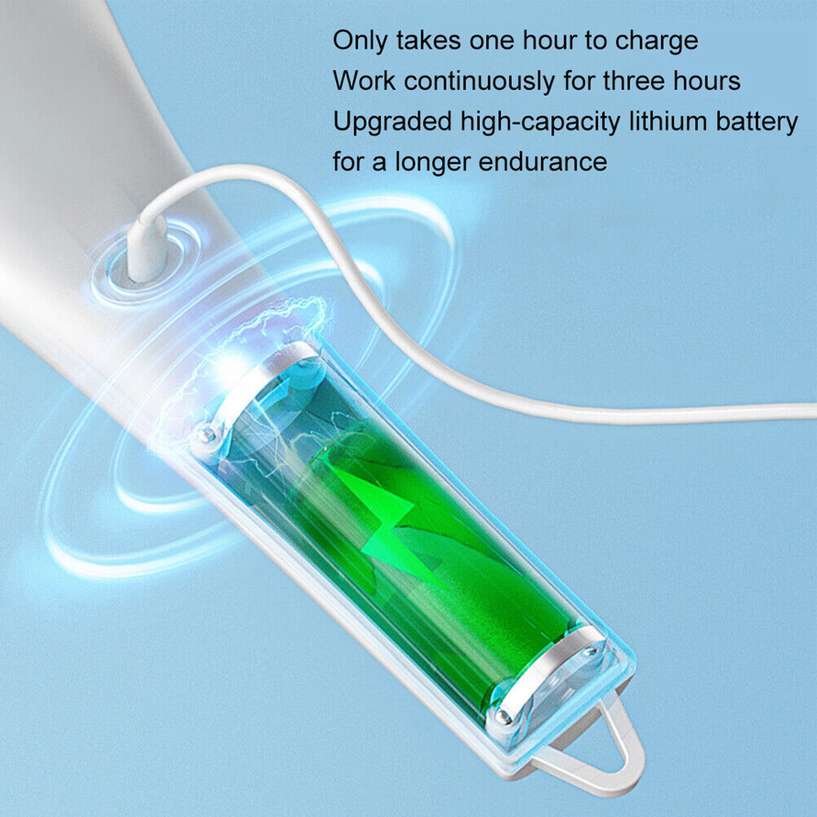 Electric Spin Scrubber Cordless Cleaning Brush Rotating Scrubber Bathroom Clean