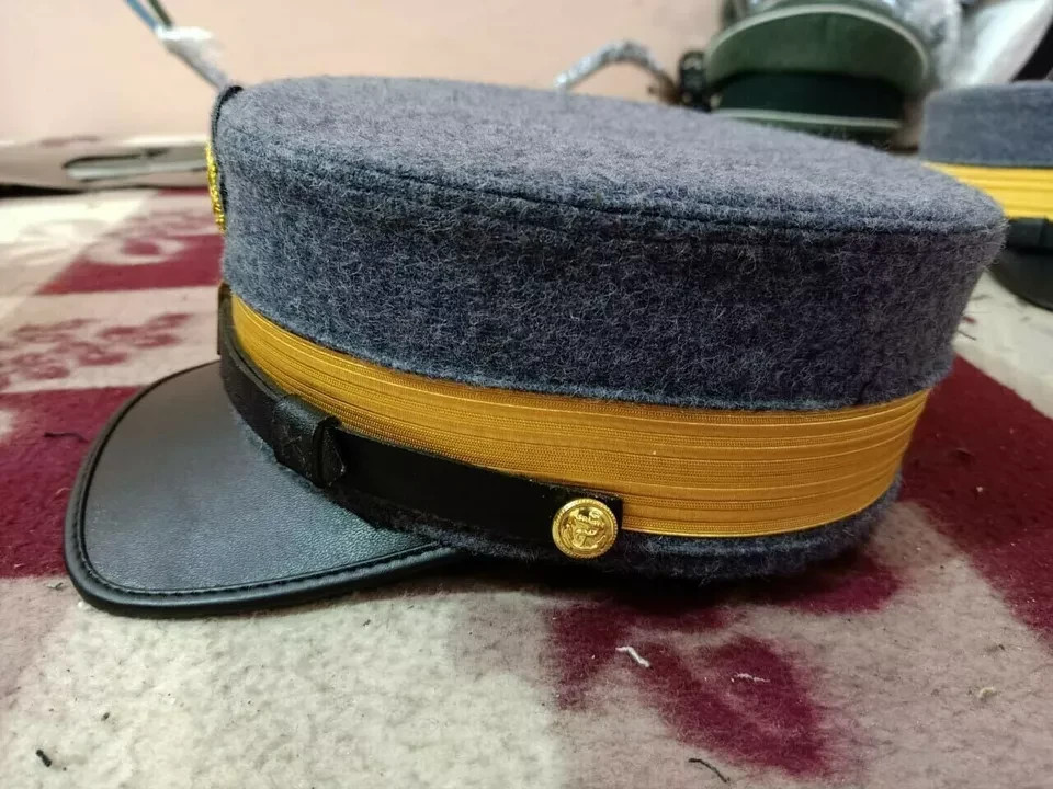 Civil War Confederate Naval Officer Visor Cap – Rare Replica Hat | All Sizes
